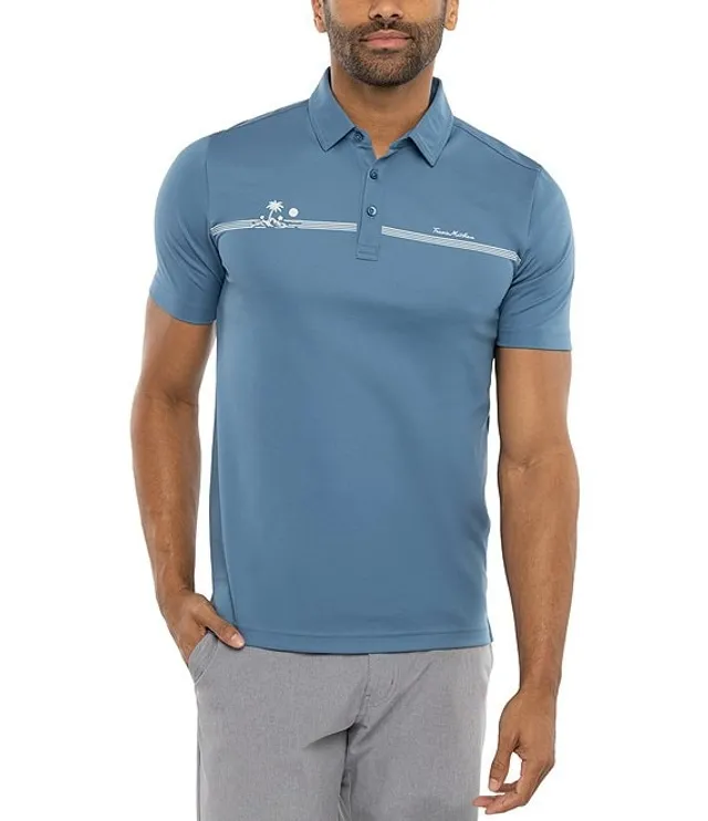 TravisMathew The Heater Performance Stretch Short Sleeve Polo