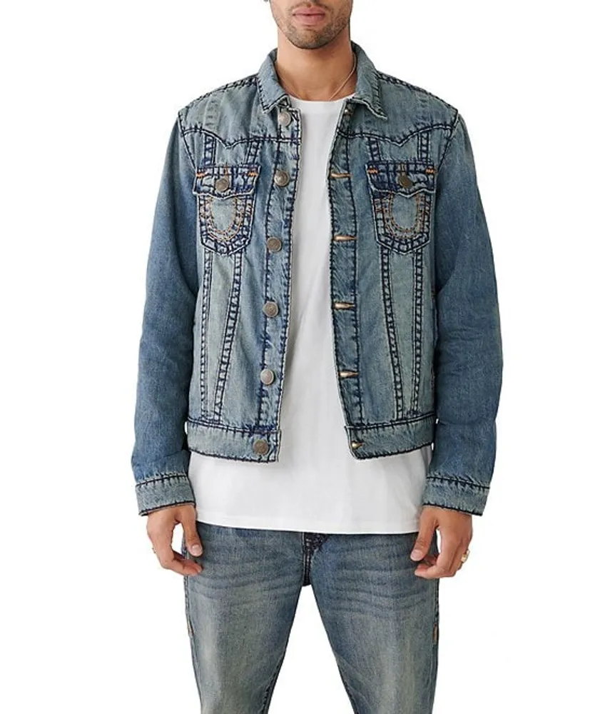 True religion blue clearance jacket