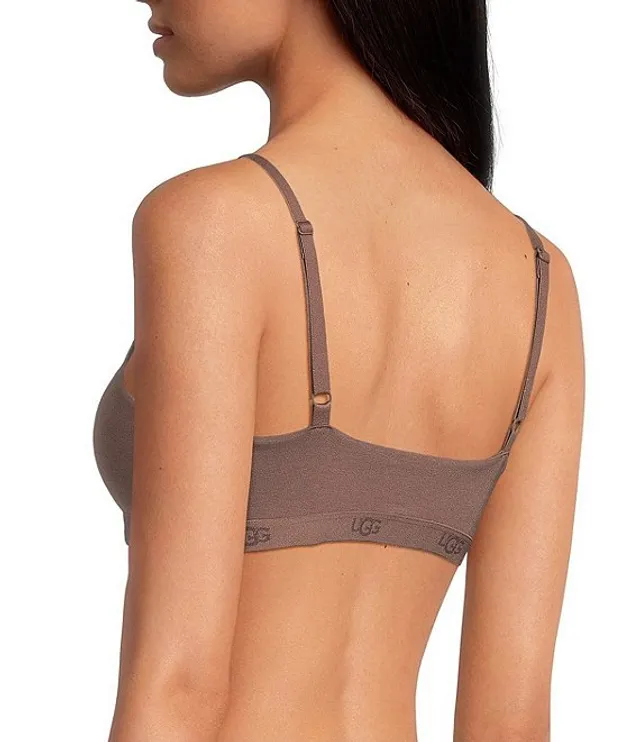 UGG Estella Scoop Neck Wireless Satin Elastic Band Adjustable