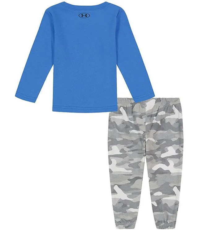 Under Armour Baby Boys 12 24 Months Long Sleeve Camo Football Tee