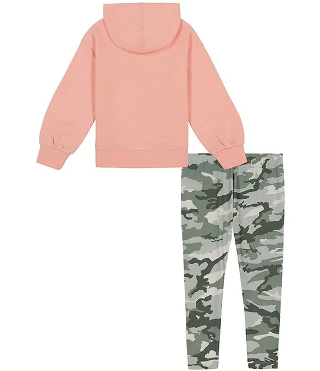 Under armour pink hoodie with camo hotsell