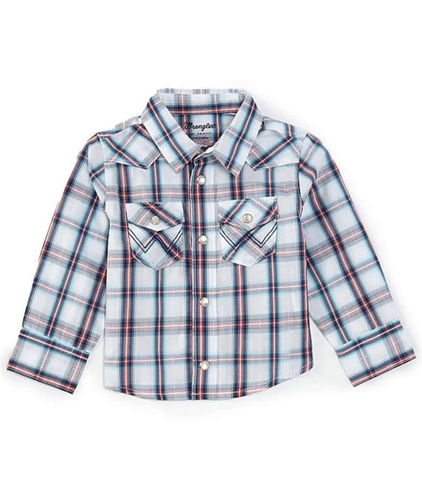 24 month boy long discount sleeve shirts