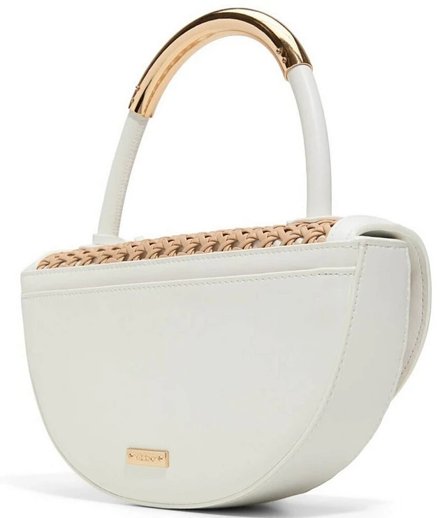 注目アイテム★【ALDO】Arinella Rattan トップ ハンドル バッグ ALDO Arinella Rattan Statement Top Handle Bag | The Shops at
