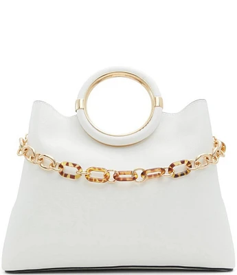 注目アイテム★【ALDO】Arinella Rattan トップ ハンドル バッグ ALDO Arinella Rattan Contrast Trim Bag | Dillard's