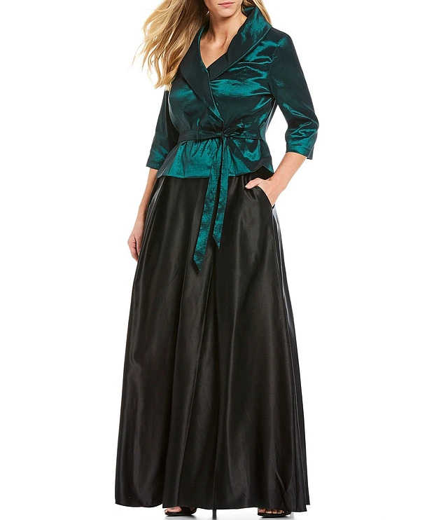 Alex evenings ball gown skirt top