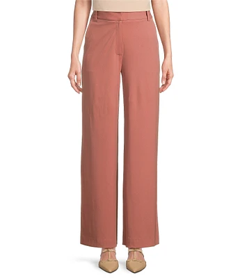 Alex Marie Rae Twill Wide Leg Palazzo Coordinating Pants at