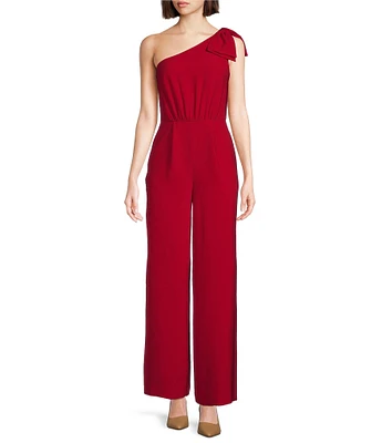 Compare Alex Marie Aliza One Shoulder Wide Leg Crepe