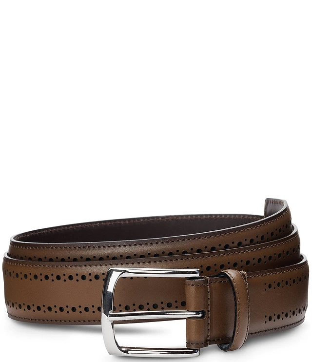 Allen edmonds manistee belt best sale