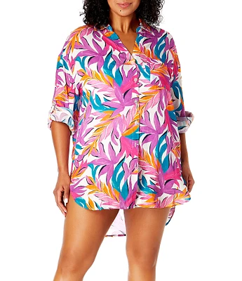Dillards plus size swim top