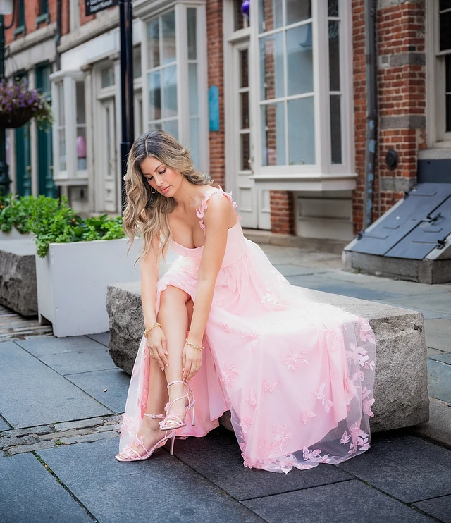 Antonio Melani x Breast Cancer Awareness Capsule Mely Satin