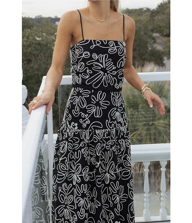 Antonio Melani x Style by Simkins Aoife Crochet Top & Skirt Set