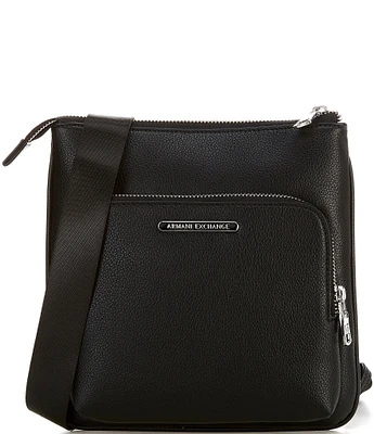 Armani Exchange #double;AX#double; Printed Flat Crossbody Bag at