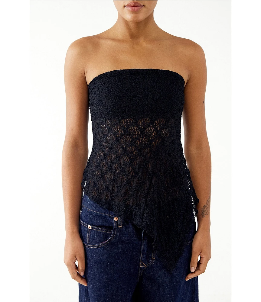 トップス AURALEE DRY COTTON KNIT BANDEAU COTTON HIGH GAUGE RIB KNIT BANDEAU - AURALEE Official Website