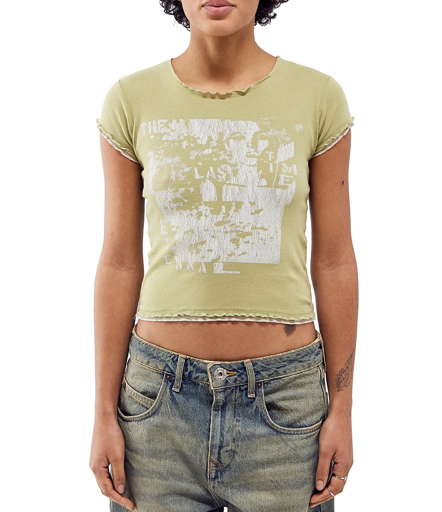 Urban Outfitters cropped popular tshirt