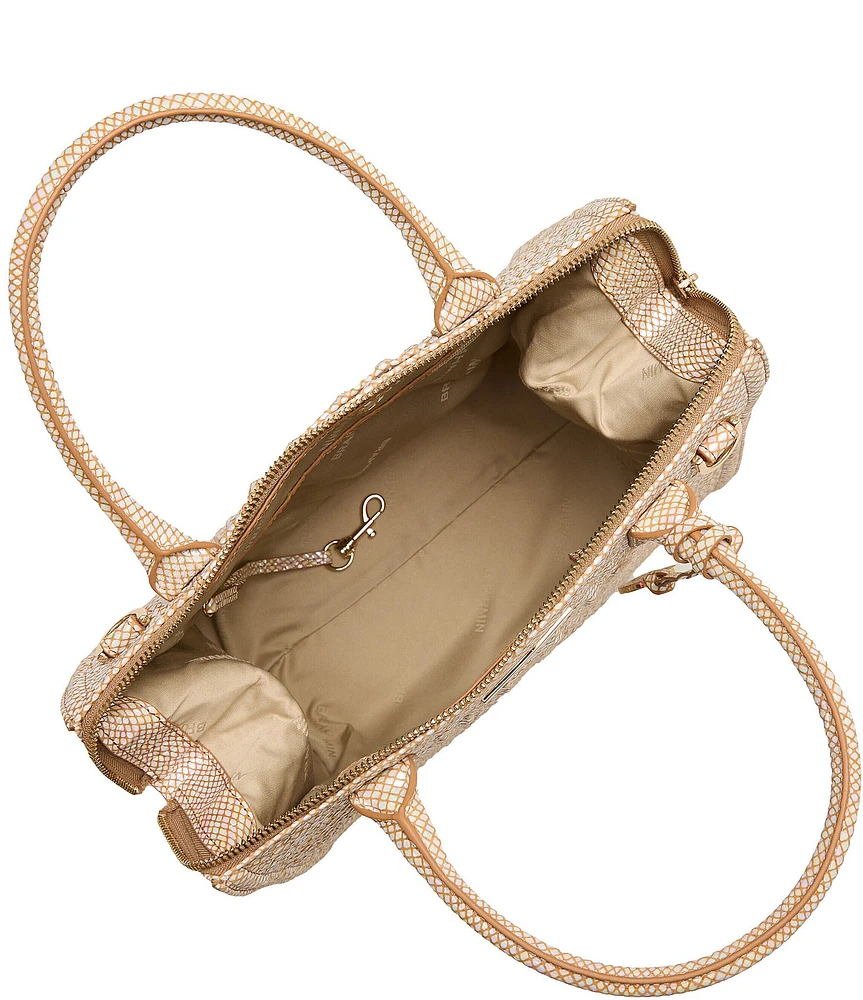 BRAHMIN Melbourne Collection Tiramisu Caroline Satchel Bag