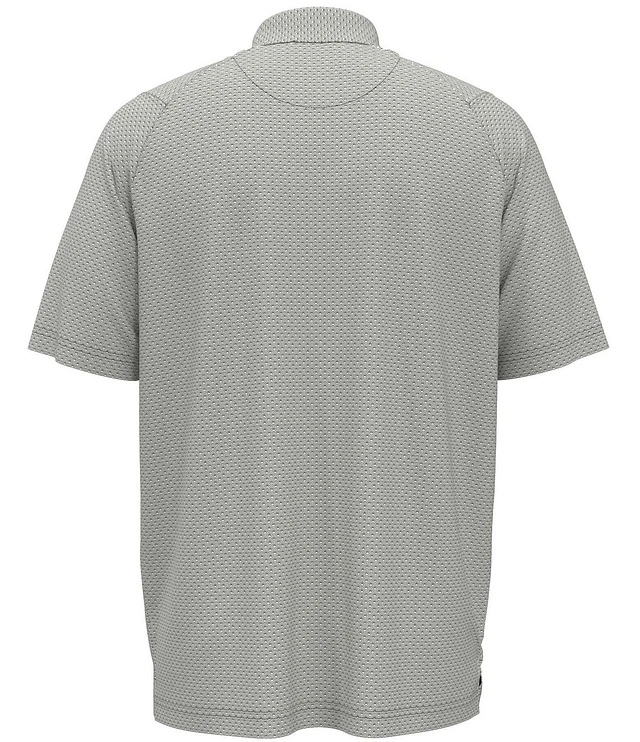 Callaway Short Sleeve Chevron-Printed Golf Polo Shirt | The