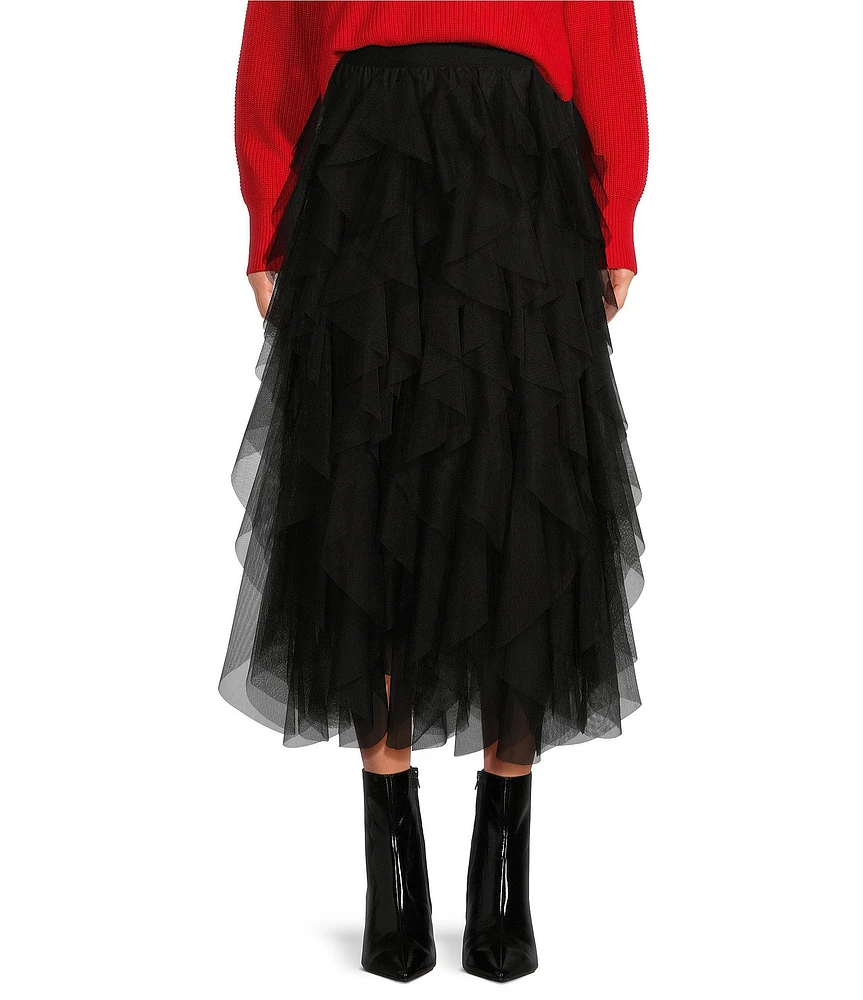 Anthurium Tulle Tops – THE TOÉ