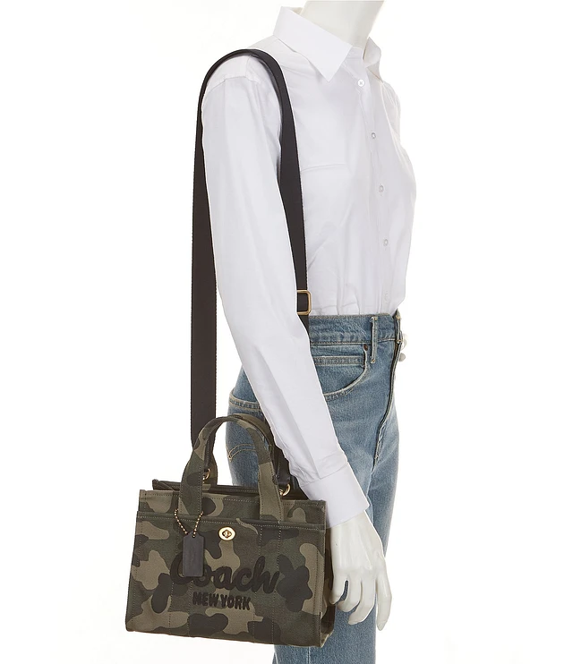 COACH Camo Printed Canvas Cargo 26 Tote Bag | The Shops at