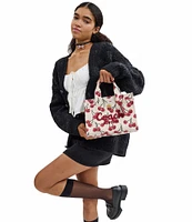 COACH Cargo 26 Canvas Cherry Print Tote Bag | Liberty Center