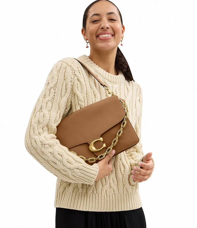 ★Coach★ Chain tabby shoulder bag 30 CCK50 B4WBR COACH Chain Tabby 30 Leather Shoulder Bag | Dillard's