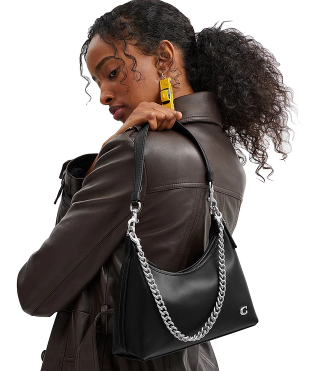 COACH Juliet 25 Leather Silver Toned Shoulder Bag | Liberty