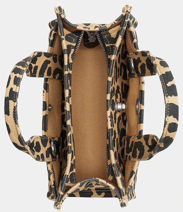 COACH Small Leopard Cargo 26 Tote Bag | Liberty Center