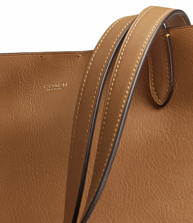 COACH Manhattan Leather Tote Bag at Hamilton Place in