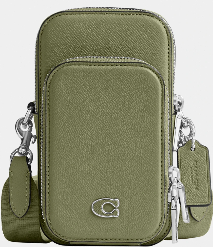 Crossbody bags with silver hardware best sale