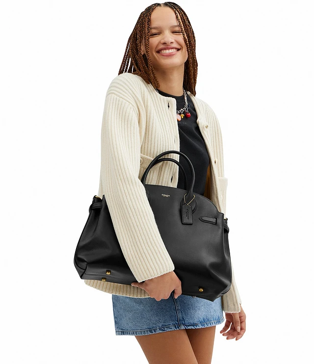 COACH Soft Empire 40 Leather Carryall Bag | Hamilton Place COACH Soft Empire 40 Leather Carryall Bag | Hamilton Place
