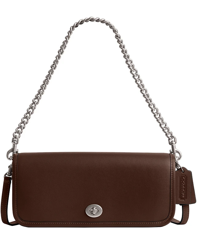 COACH The Coach Originals Dinky 1974 Glovetanned Silver Hardware