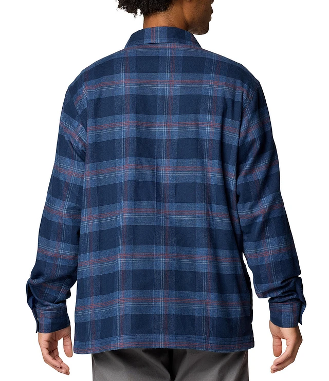 Columbia fleece lined shirt jacket clearance