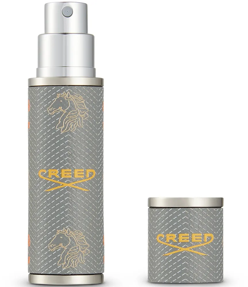 CREED Grey Leather Refillable Travel Fragrance Atomizer Pueblo Mall