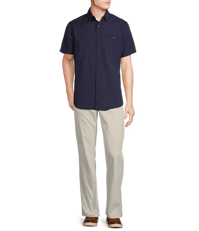 ◆KODAK◆ Breeze Lite Seersucker Baseball Shirt NAVY K5223LW TXT Beomgyu Worn] Kodak Breeze Light Seersucker Baseball