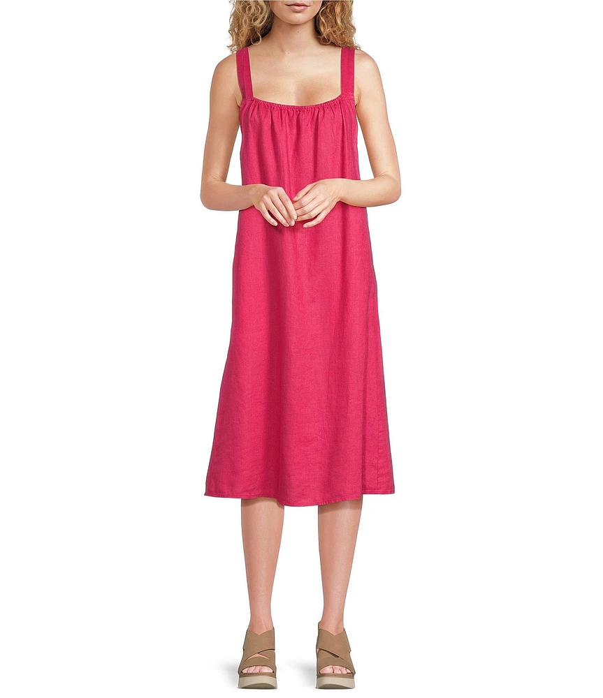 Eileen fisher pink dress best sale