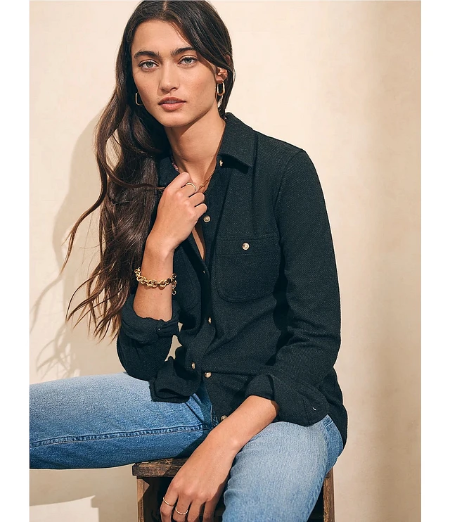 Faherty  レジェンド Sweater Shirt レディース シャツ トップス Willow Bend Faherty Brand Women's Legend Sweater Shirt - Willow Bend