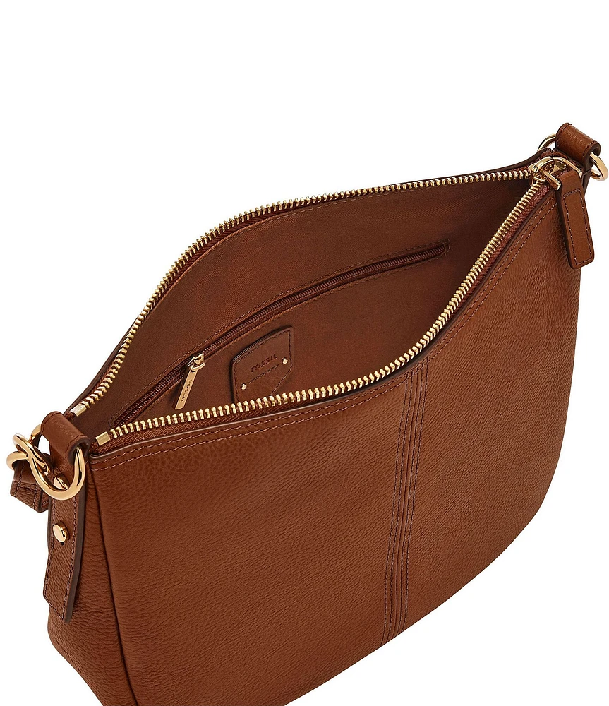 Fossil Jolie Zip Key Leather Crossbody Shoulder Bag at Hamilton