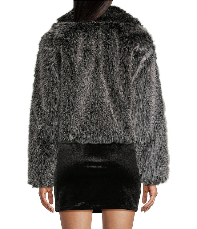 GB Faux Fur Jacket | The Shops at Willow Bend