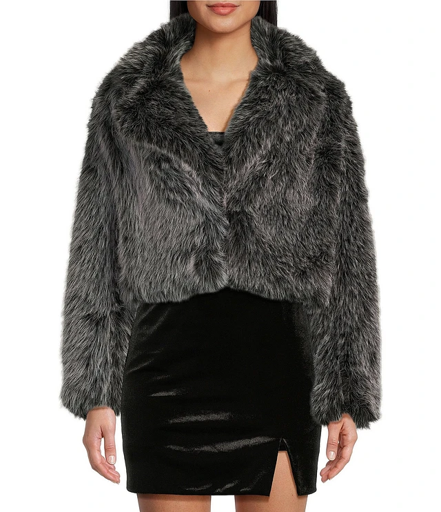 GB Faux Fur Jacket | The Shops at Willow Bend