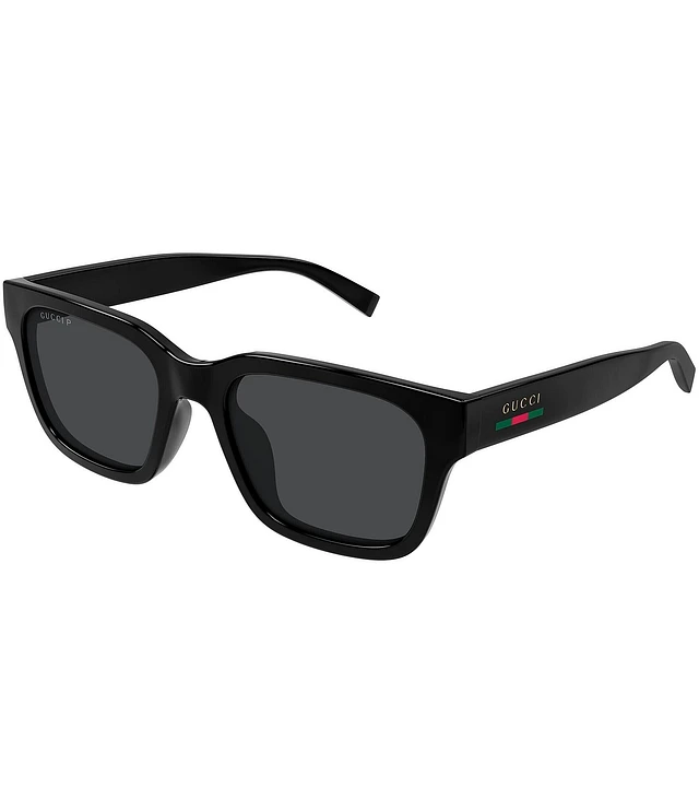 Gucci Men's Generation 53mm Square Polarized Sunglasses at