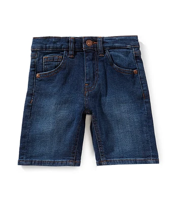 パンツ IONSEOUL two tuck stitch denim banding shorts BBU262 Denim Double Waistband Shorts – Gracie's Boutique