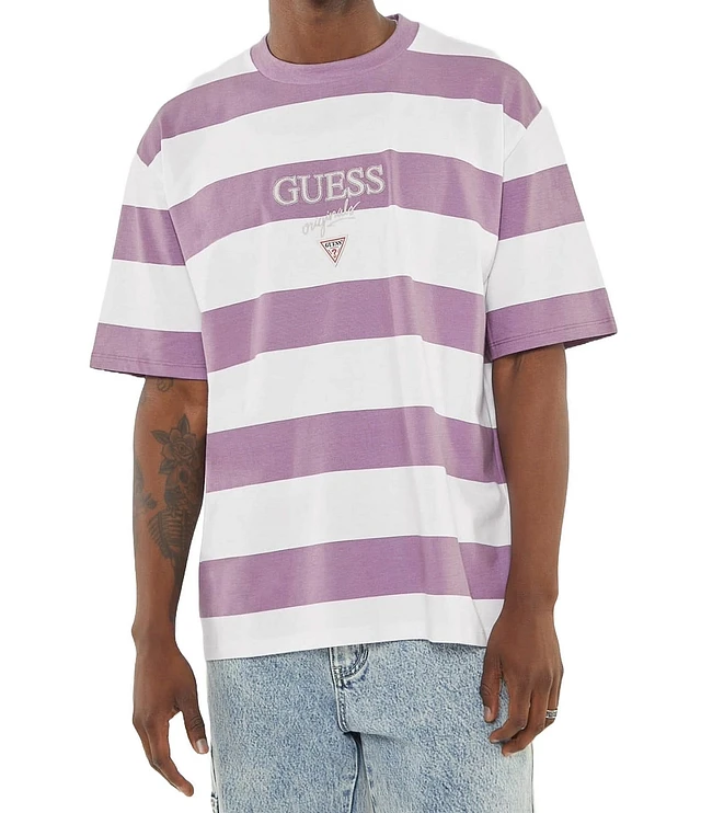 David sayer stripe tee guess best sale