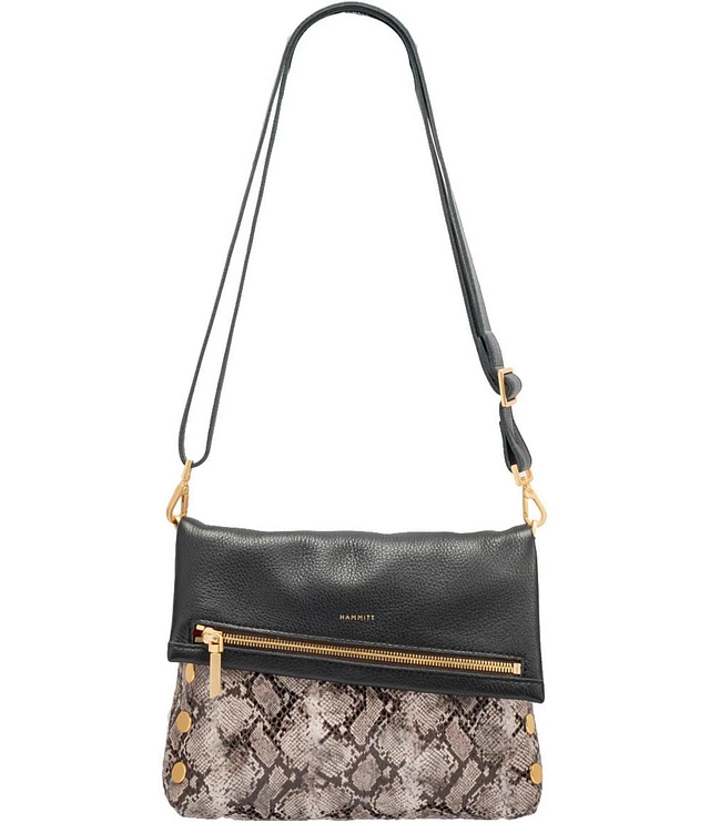 Hammitt VIP Medium Apricot Tan Snake Crossbody shops Bag