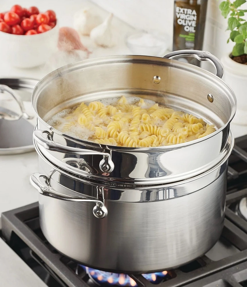 Hestan Provisions Stainless Steel Pasta Insert, 8-Quart | Liberty