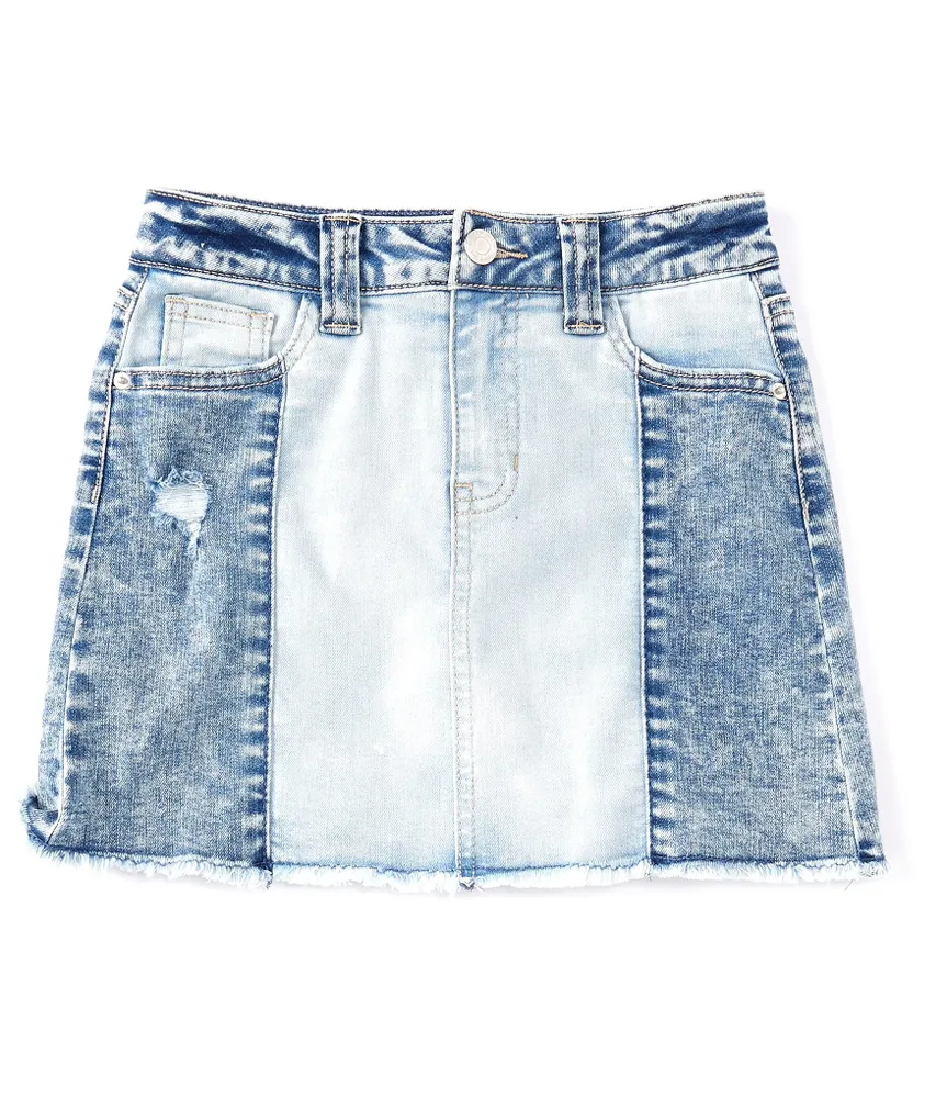 Blue jean outlet skirt dillards