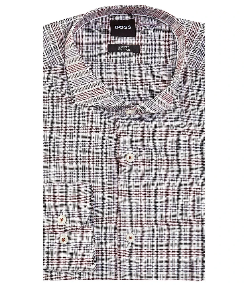 Hugo boss sharp fit dress shirt deals