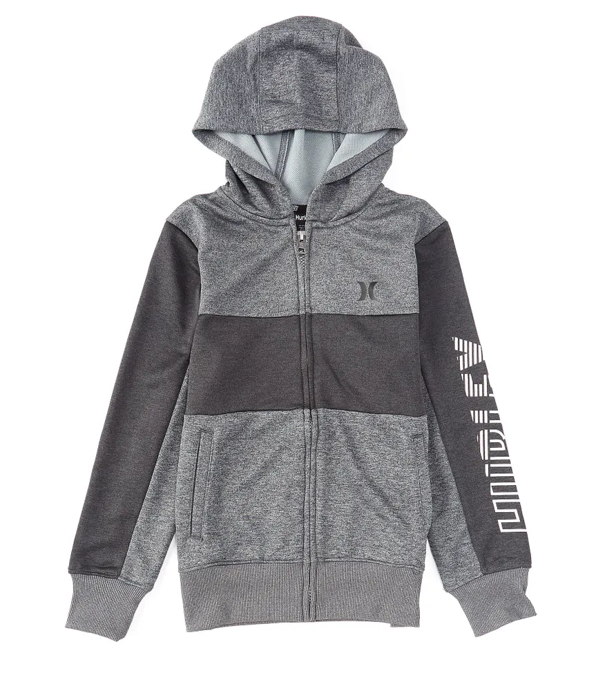 Hurley Big Boys 8-20 H20-Dri Solar Zip Front Hoodie | CoolSprings