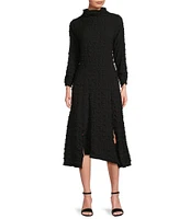 MLB■(W)Basic Half Zip-Up Woven Dress★送料込 IC Collection Metallic Woven Wire High Neck Sleeveless Front