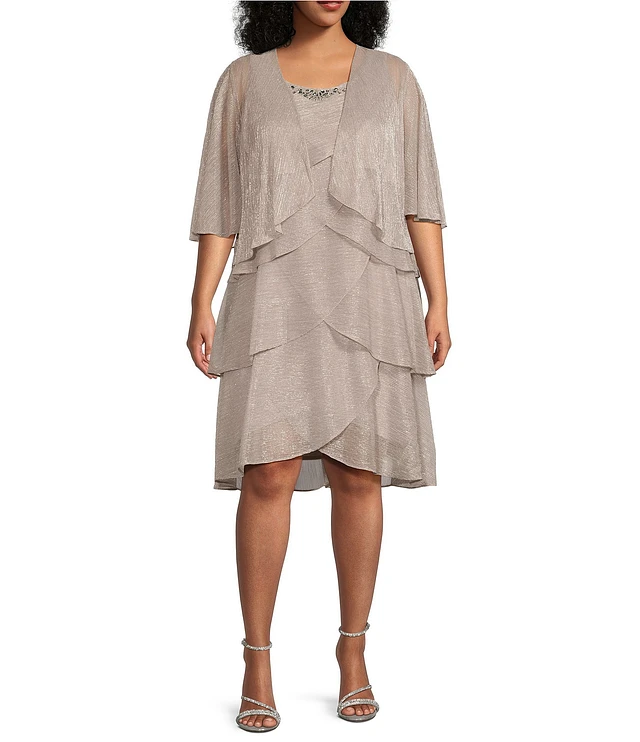 Ignite evenings plus size dresses deals