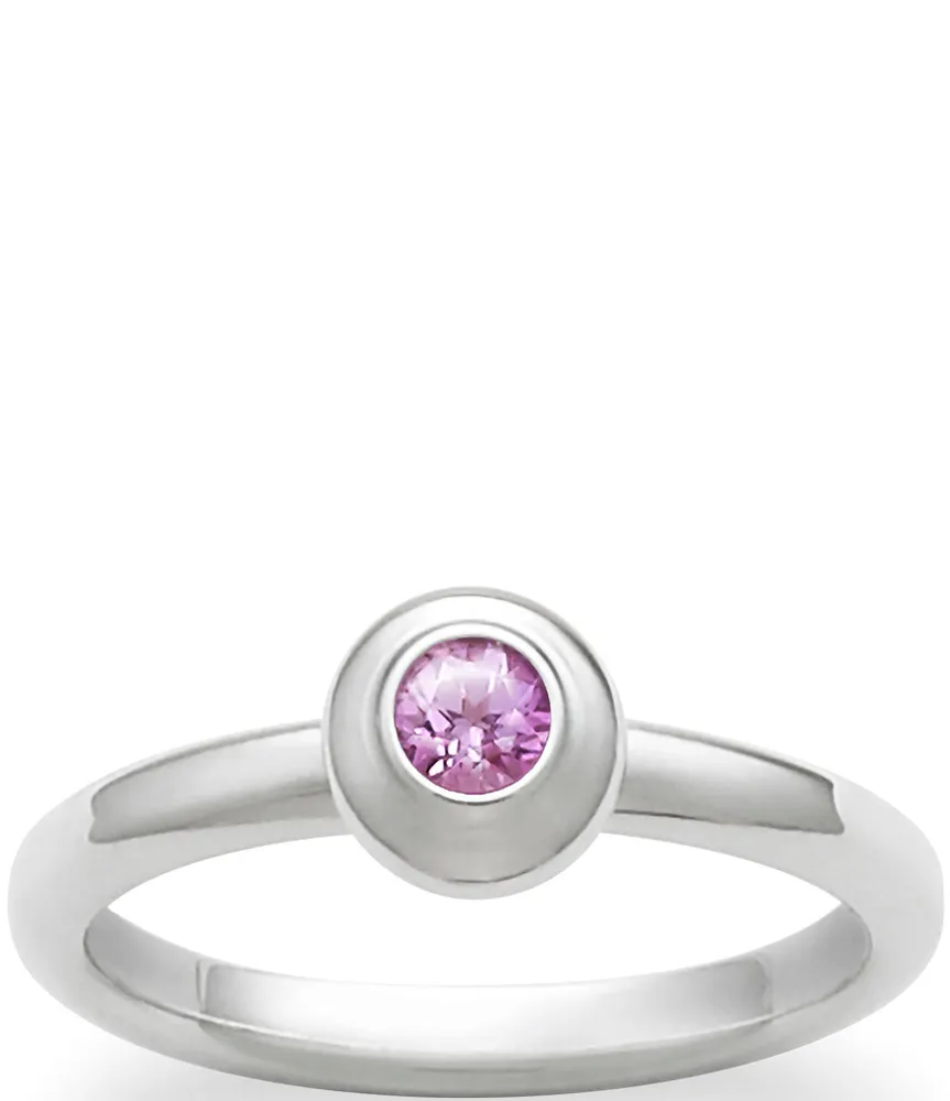 James Avery October Birthstone Remembrance Ring with Lab Created
