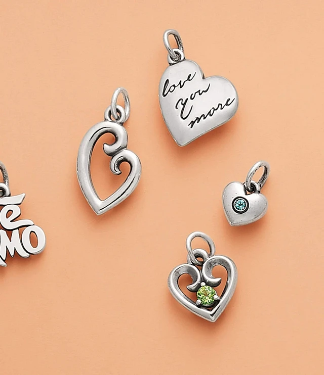 James avery i love you more charm shop